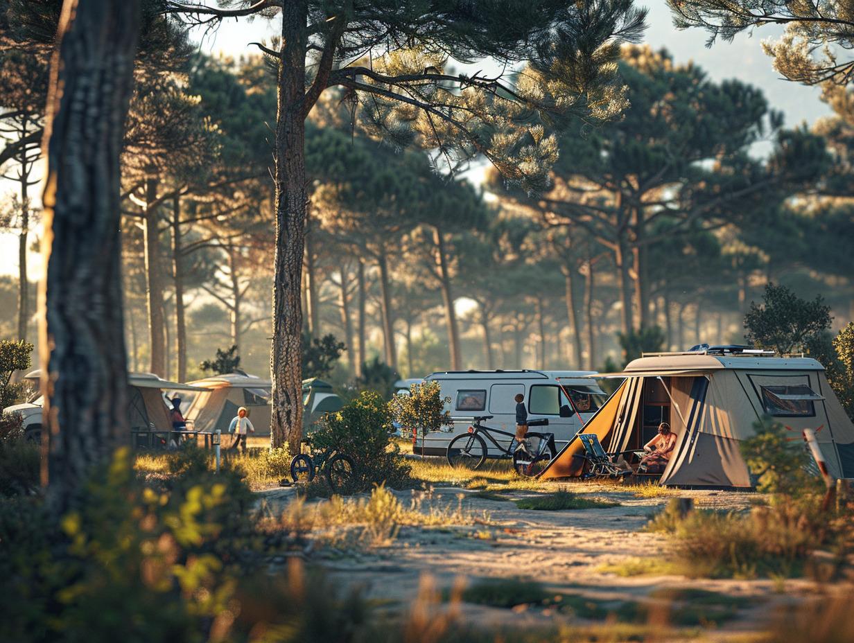 camping landes